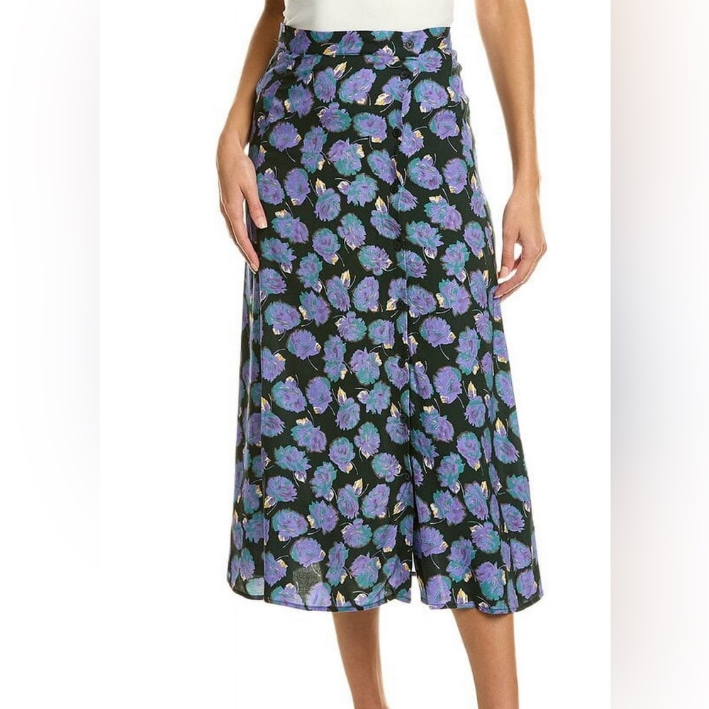 Zadig and Voltaire June Rose Midi Skirt. NWT. Size 36